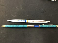 Vtg Drug Advertising Pens Quantity 8 Diflucan Isoptin Ultram Dyazide