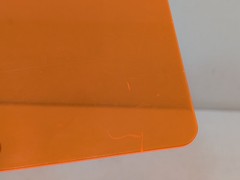 Vintage Aptivus Pharmaceutical Drug Rep CLIPBOARD Orange Promo Advertising Gift