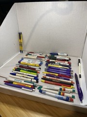 Vintage Pharmaceutical Drug Rep Advertising Pen Lot 50+ Pens & Pencils