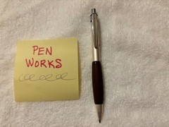 RARE VINTAGE „GARDASIL“ PHARMACEUTICAL DRUG PROMOTIONAL PEN W/ WIDE COMFORT GRIP