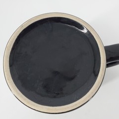 Cefobid Black Gold Stripes Coffee Mug Cup Pharmaceutical Drug Rep Pharma Promo