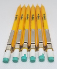(6) 0.5mm Mechanical Pencil Lot 180mg Calan SR Verapamil HCI Pharma Drug Rep