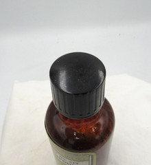BW – 1950’s Eli Lilly Gentian Compound Indianapolis 5 1/4 Amber Medicine bottle