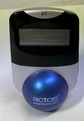 Actos Pharmaceutical Drug Rep Clock Balances On Ball, Works