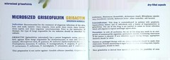 Vintage 1967 Grisactin 250 Medical Advertising Brochure – Ayers Laboratories