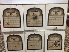 Vintage Metal Hercules Prescription Record File 1970s