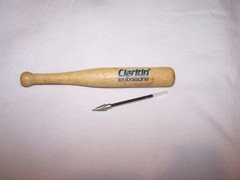 CLARITIN Wood Baseball Bat Ball Point Pen – Pharmaceutical Medicine