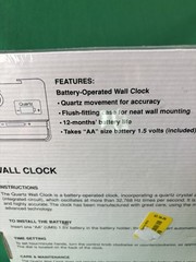Pharmaceutical Drug Rep Wall Clock Carbamazepine Tegreto Doctor’s Promotion