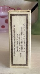 Vintage NOS Quina-Redoxon Medicine Apothecary By “ROCHE” w/ Original Onion Skin