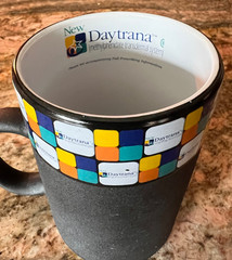 Daytrana Drug Rep Coffee Mug ADHD Medication Pharmaceutical Promotion