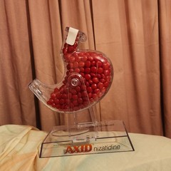 PLEASE SEND OFFER Axid Drup Pharmaceutical Pharma Rep Stomach Candy Dispenser
