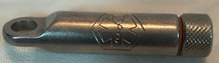 Vintage NITROGLYCERINE Stainless Steel Necklace/Chain Capsule , Nice Collectable