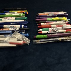 B7 vintage pharmaceutical drug rep pens a lot of 25