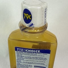 bausch & lomb Clear Choice Mouth Wash Clear Mint Vintage Extremely Rare New Old