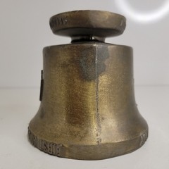 VTG Brass Bronze Schering Mortar & Coricidin Pestle 1752 First American Pharmacy