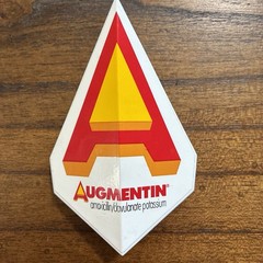 Rare Vintage Pharmaceutical Medical Refrigerator Magnet Holder Paper Clip