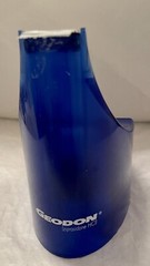 VTG GEODAN 1990’s BLUE TAPE DISPENSER/PAPERWEIGHT Pharma Drug Rep Logo