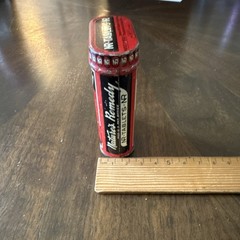 Nature’s Remedy NR Tablets Vintage Tin „Price 50 Cents“ Red/Black