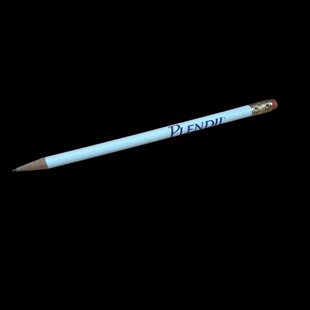 Plendil Drug Rep Pharmaceutical Advertising Pencil Office Doctor Vintage READ