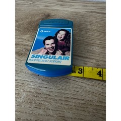 Vintage Merck Singulair Pharmaceutical Rep Promo Magnetic Memo Clip Blue Magnet