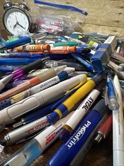 New & Used Lot of Over 160 Pharmaceutical Drug Rep Advertising Pens