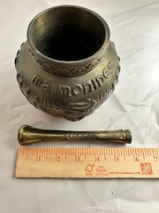 Vintage Coricidin RX Mortar & Pestle Collectable