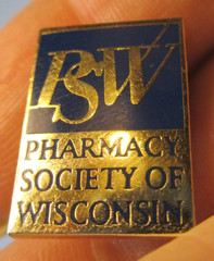 PHARMACY SOCIETY OF WISCONSIN LAPEL PIN #50