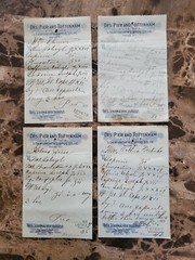 100 antique prescriptions (1912): Opium, Poppy, Ergot, Dionin, Codeine & Anodyne