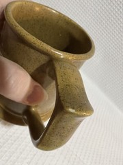 “PHARMACIST” Brown Speckled/Embossed Scales & Rx Mortar&Pestle-Col. Tankard/Mug