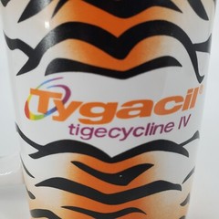Tygacil Coffee Mug Cup Wyeth Pharmaceutical Drug Rep Pharma Promo Tigecycline IV