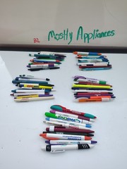 50 Drug Rep pen Lot- MED Promo – Collectibles – SWAG ⭐ No Doubles⭐ v