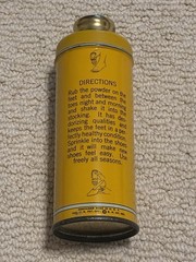 Vintage 1950s Dr. Scholl’s 3 Necessities Foot Treatment Set Box Tins Paperwork