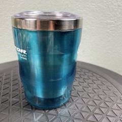 LIPITOR Teal Pharmaceutical Travel Mug Drug Rep Advertising Cholesterol