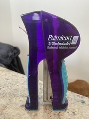 Drug Rep Pharmaceutical Stapler & Pens RARE Pulmicort New Box Advertising Purple