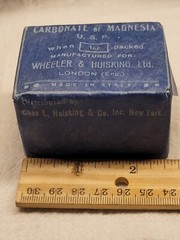 Wheeler And Huisking London Box w Original Wrapping Made In Italy