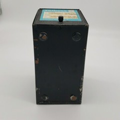 Vintage Talbott Pharmacy Metal RX File Box – Black Industrial Medical Decor