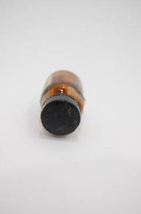 VTG EMPTY Hoffman-La Roche Pantopon Pantopium 1/4oz Glass Bottle Medical Poison