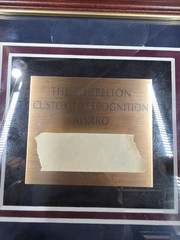 Pfizer Drug Company Framed Plaque Award Corporate Pharmaceutical Collectible