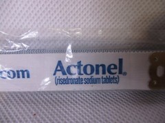 Actonel Tape Measure SEALED Pharmaceutical Drug Rep Promo Advertisement NOS
