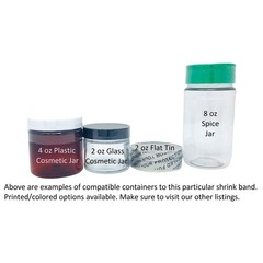Shrink Band Assorted Sample Pack for All Bottles and Containers (Large)