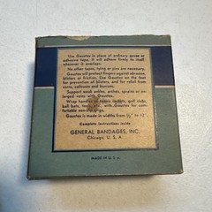 Vintage General Bandages, Inc. Gauztex Self Adhering Gauze W/Original Box