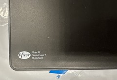 VERY RARE Early Pfizer Viagra Gel Mousepad With Floating Blue Pills Zurich