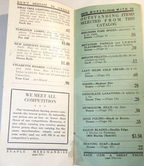 VTG 1930s DRUG STORE WHOLESALE CATALOG! DEPRESSION PRICES! CONDOMS/SHAVING/MEDS!