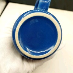 Nasonex Bee Ceramic Mug Pharmaceutical 12 oz. Cobalt Blue