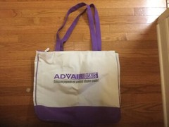 Advair Discus Large Bag Pharmaceutical Drug Rep Nylon New Rare