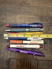 Pharmaceutical Promo Drug Rep Pens Lot Viagra Seroquel Lexapro Actonel