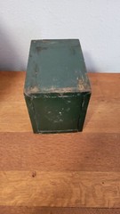 Vin.tage Phillips Metal File Pharmacy Prescription Box Industrial Rx SLC