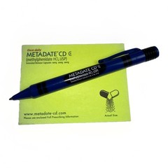 METADATE CD Drug Rep Promotional Pen & Post-it Pad – 5 Sheets Left