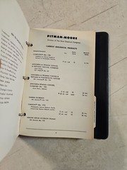 Vintage 1966 Pitman-Moore Company Price List & Product Descriptions In Binder