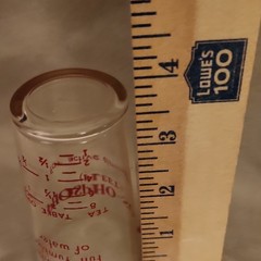 Phospho-Soda Fleet Glass Measuring Cup Pharmaceutical Collectible